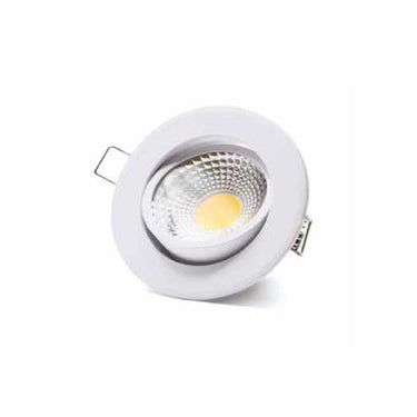 LAMBDA Faretto LED COB incasso tondo bianco 5W CCT regolabile Vivida luce Faretti e scatole portafaretto
